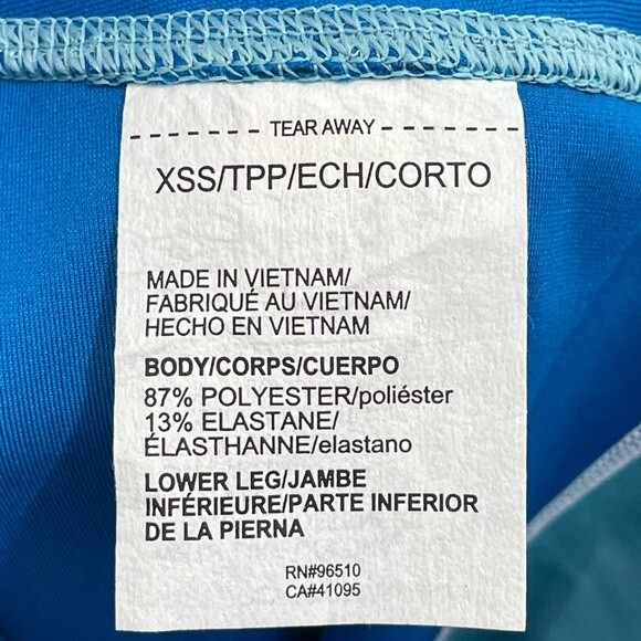 NWT Under Armour Women's HeatGear Compression Ankle Leggings Colorblock Size XS‎ - Picture 6 of 7